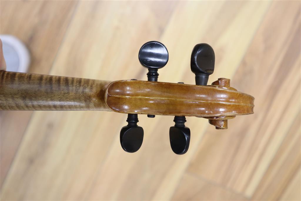 A Hidalgo violin (in Boosey & Hawkes Ltd case) with bow